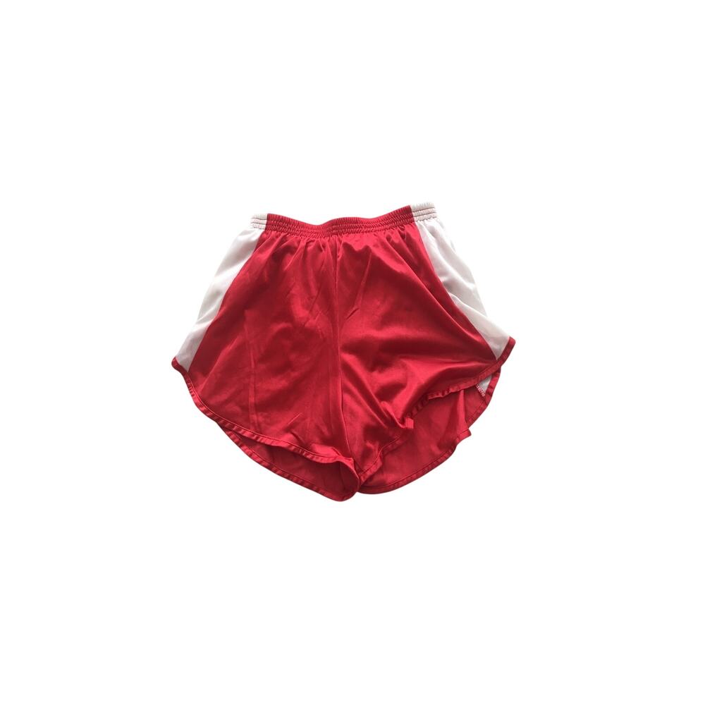 Teamwork Athletic Apparel Running Shorts Built-In Liner Red & White Size 28-30